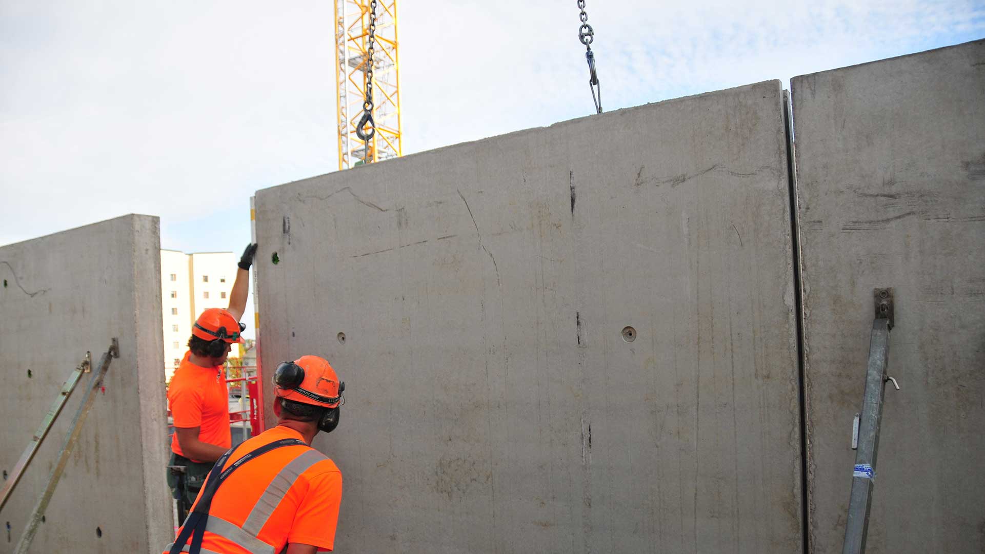 Industrielle Vorfertigung / Präfabrikation SaintGobain Weber