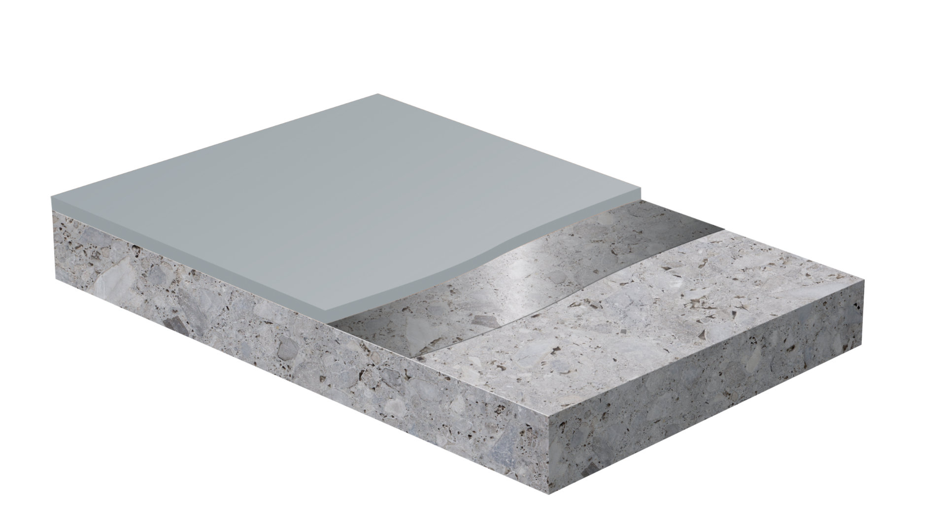 Systemaufbau weber.dry PUR balkon