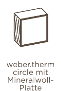 Icon einer Mineralwoll-Platte mit dem Text 