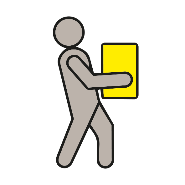 Ergonomische Verarbeitung