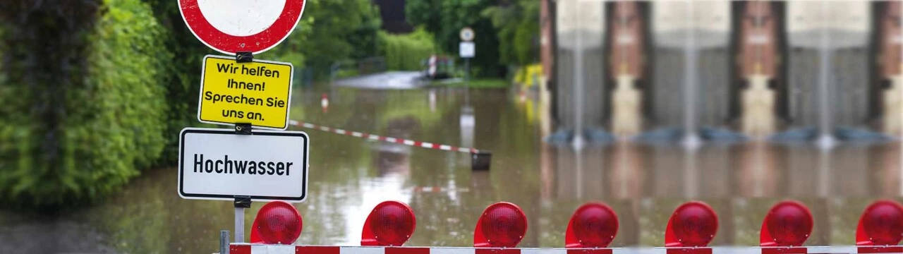 Hochwasserschäden-Sanierung