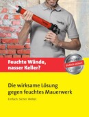 Feuchte Wände, nasser Keller? Die wirksame Lösung gegen feuchtes Mauerwerk Feuchte Wände, nasser Keller? Die wirksame Lösung gegen feuchtes Mauerwerk