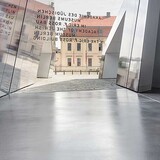 Ansicht des Bodens im Jüdischen Museum in Berlin