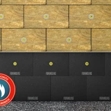 nicht brennbare Ausführung von WDVS im Sockelbereich