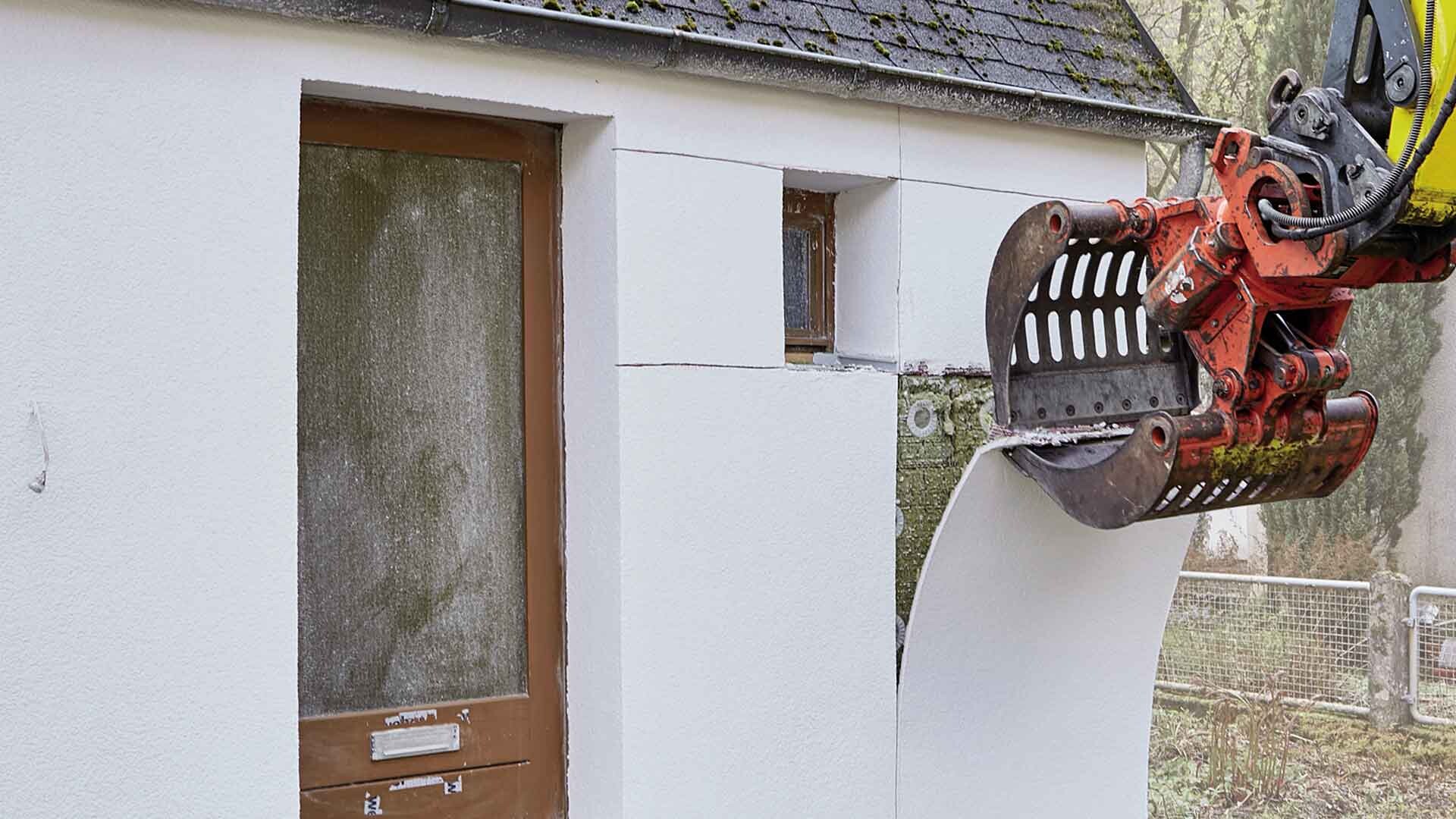 recyclingfähiges Wärmedämm-Verbundsystem