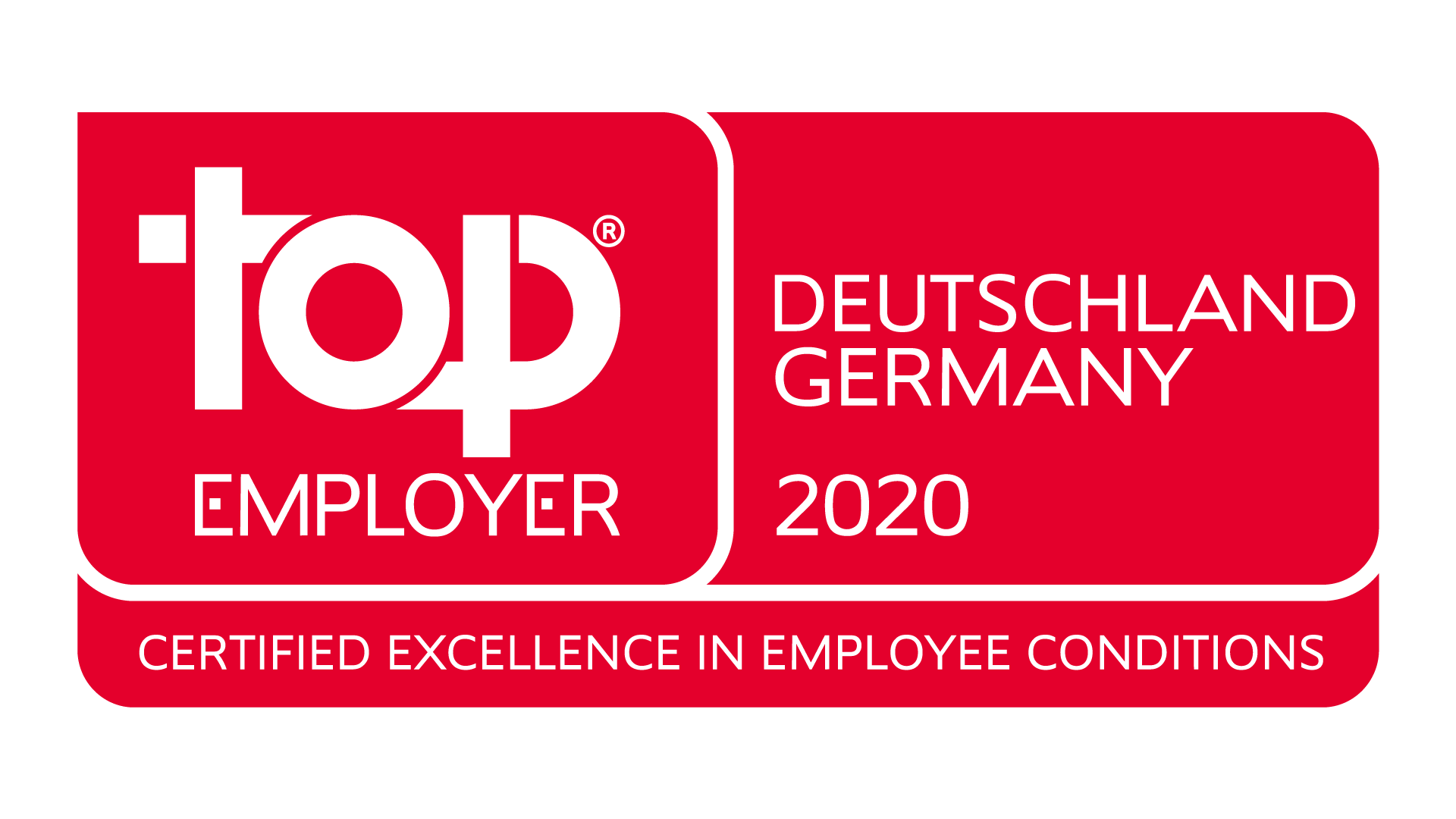 Top Employer 2020 - Deutschland Top Employer 2020 - Deutschland