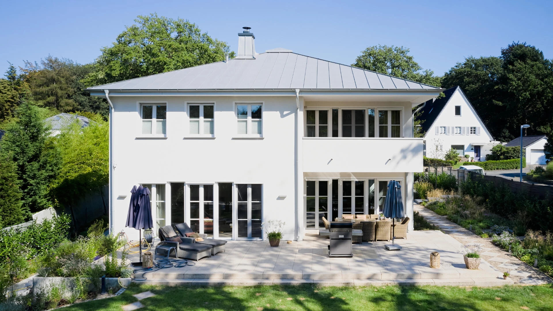 Freistehendes Einfamilienhaus im Grünen