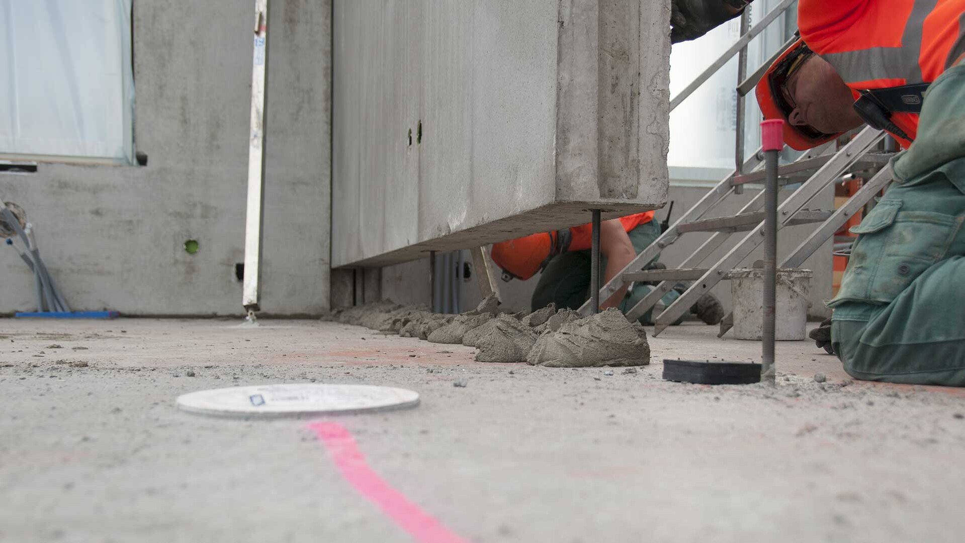 Industrielle Vorfertigung / Präfabrikation SaintGobain Weber