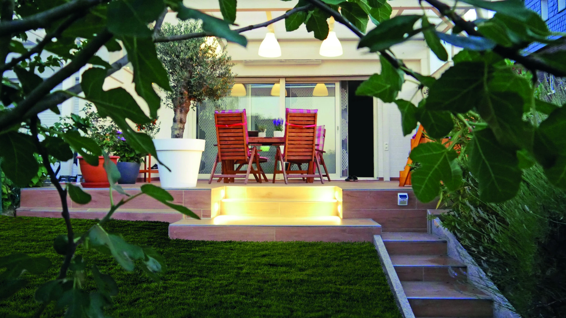 Terrasse wird zu Wohnzimmer