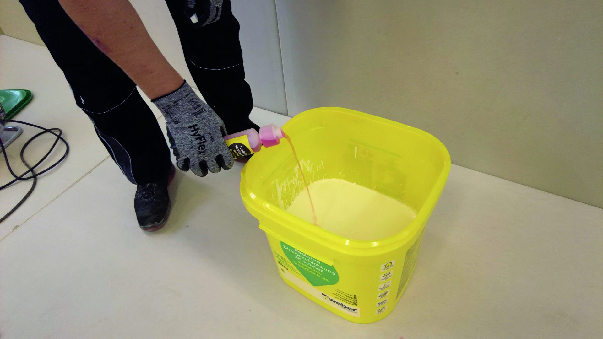 Fachhandwerker gibt weber flextime zu weber.tec Superflex D 24 hinzu