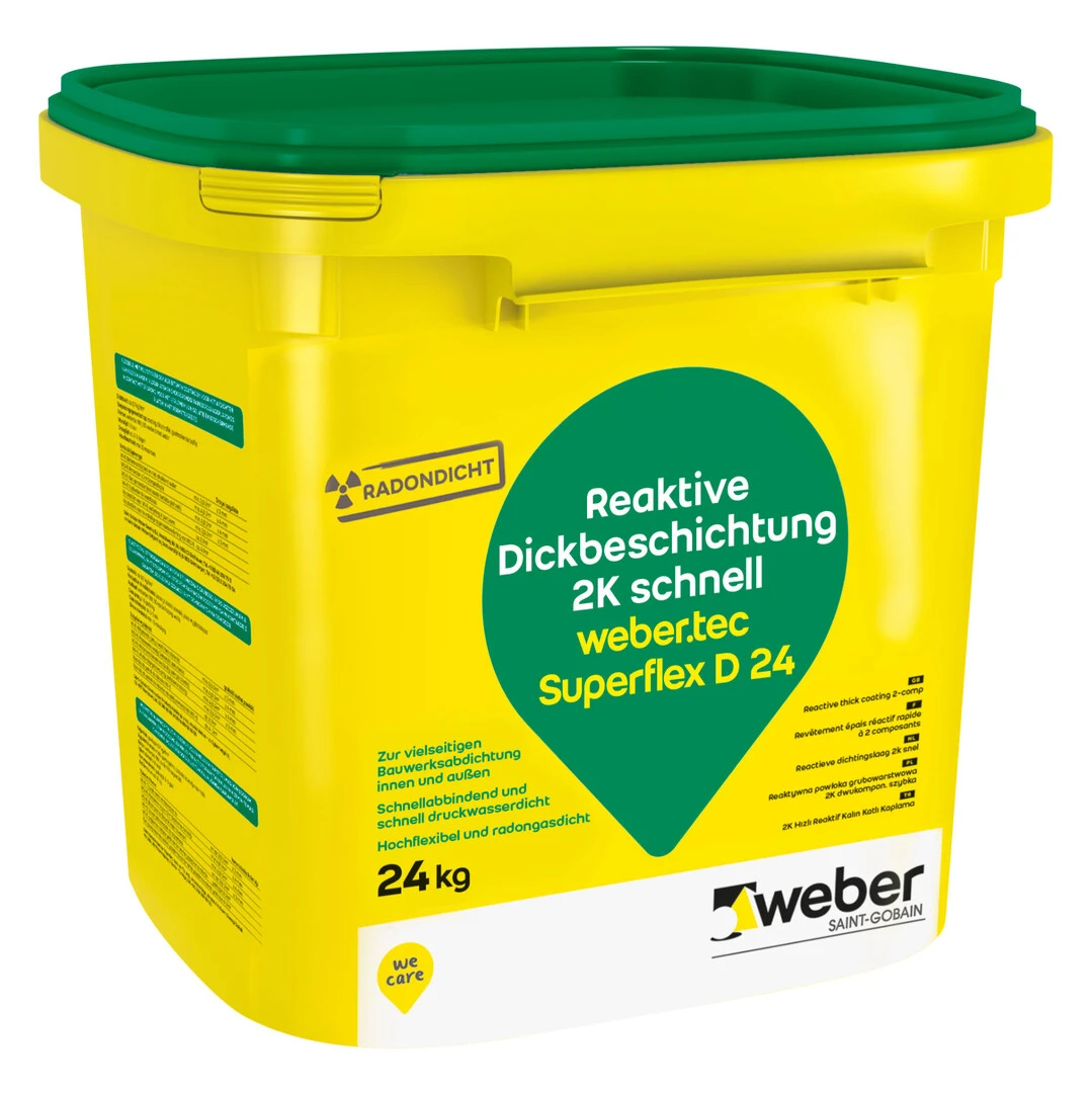 Verpackung von weber.tec Superflex D 24