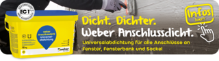 weitere Informationen weber Anschlussdicht