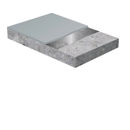 Systemaufbau weber.dry PUR balkon