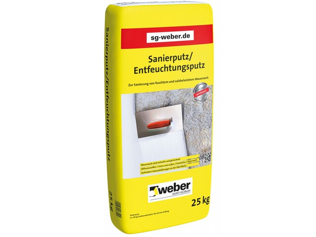 Sanierputz/Entfeuchtungsputz