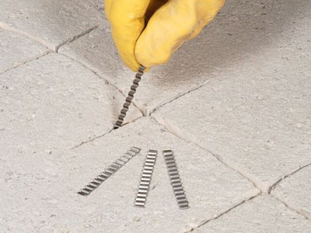 Risse in Estrich- und Betonuntergründen kraftschlüssig verschließen ...