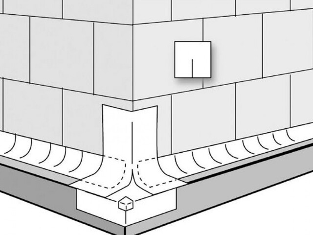 Kellerabdichtung mit kaltselbstklebenden Bitumendichtungsbahnen (KSK