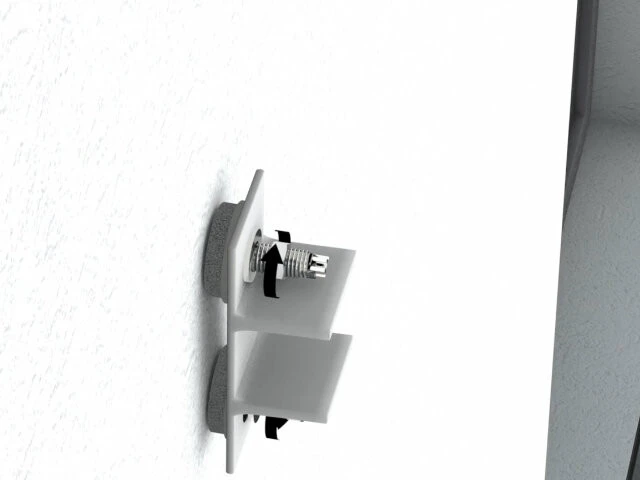 Anbauteil aufstecken