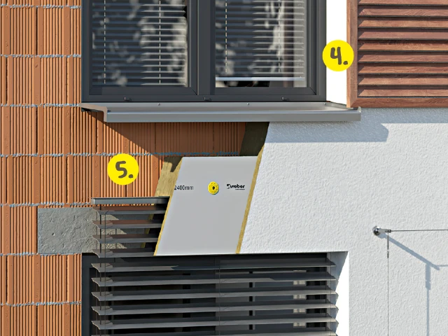 weber.projekt Leibungsplatte & Raffstorekasten
