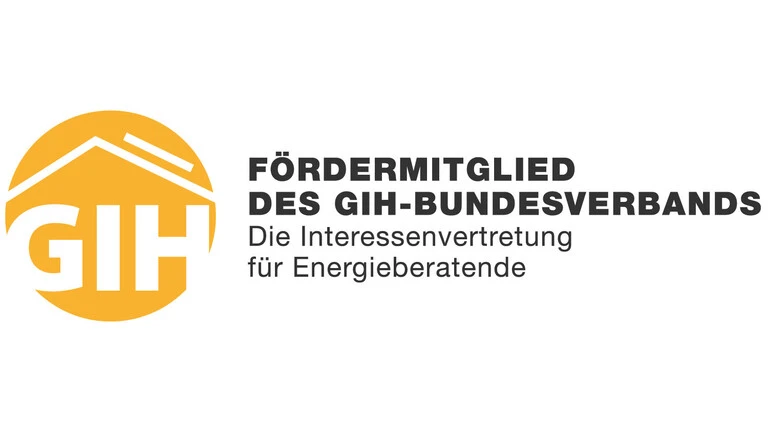 Logo, welches Saint-Gobain Weber als Fördermitglied des GIH-Bundesverbands auszeichnet
