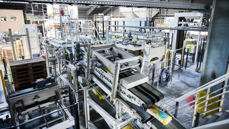 Aufnahme in die Produktion von Saint-Gobain Weber