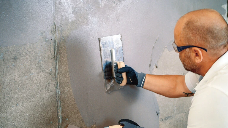 Anwendungsgebiete von weber BaseGuard an Wänden